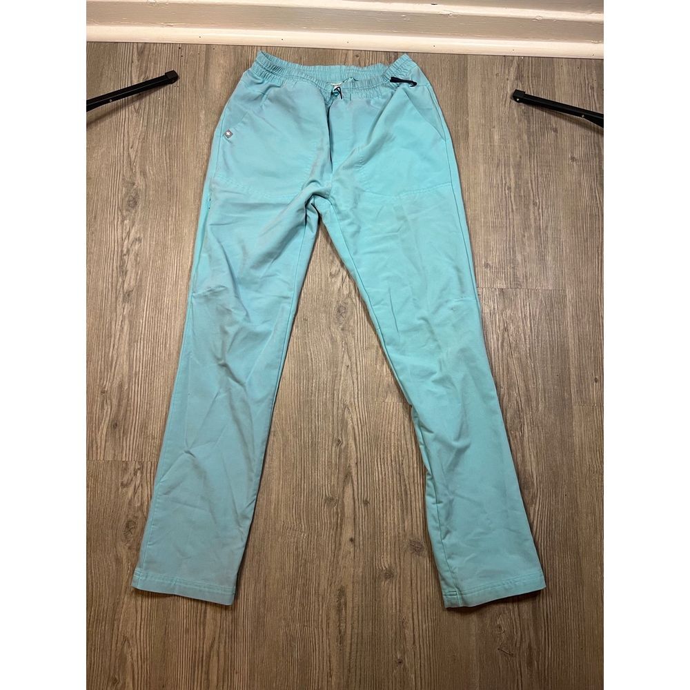 Figs Technical Collection Sky Blue Scrub Pants size medium